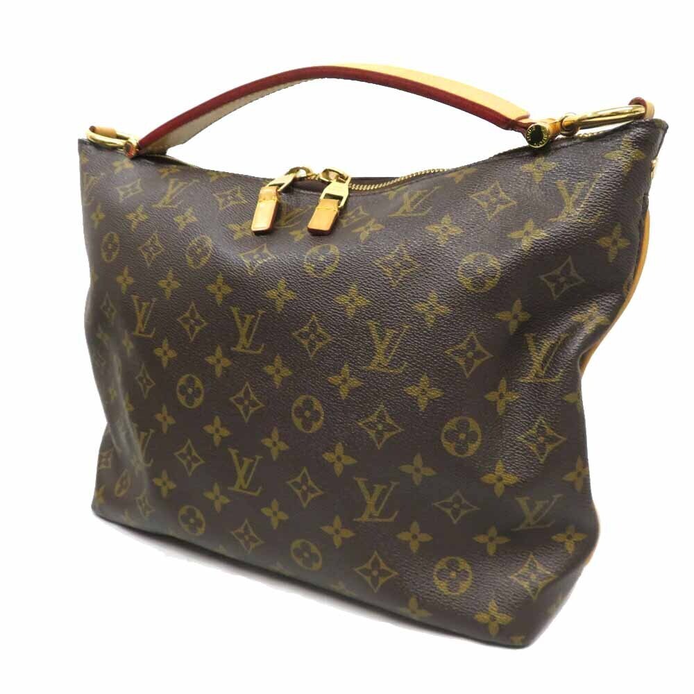 LOUIS VUITTON Sully Monogram Brown Shoulder Bag